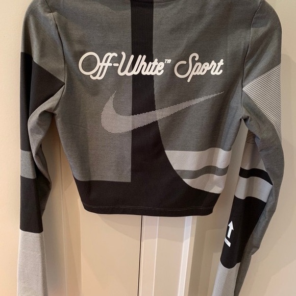 Off White X Nike Activewear Top - Picture 6 of 8